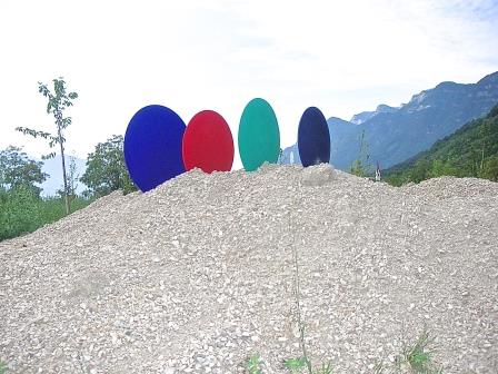 Arthur Kostner, Installation Tondi, 2006